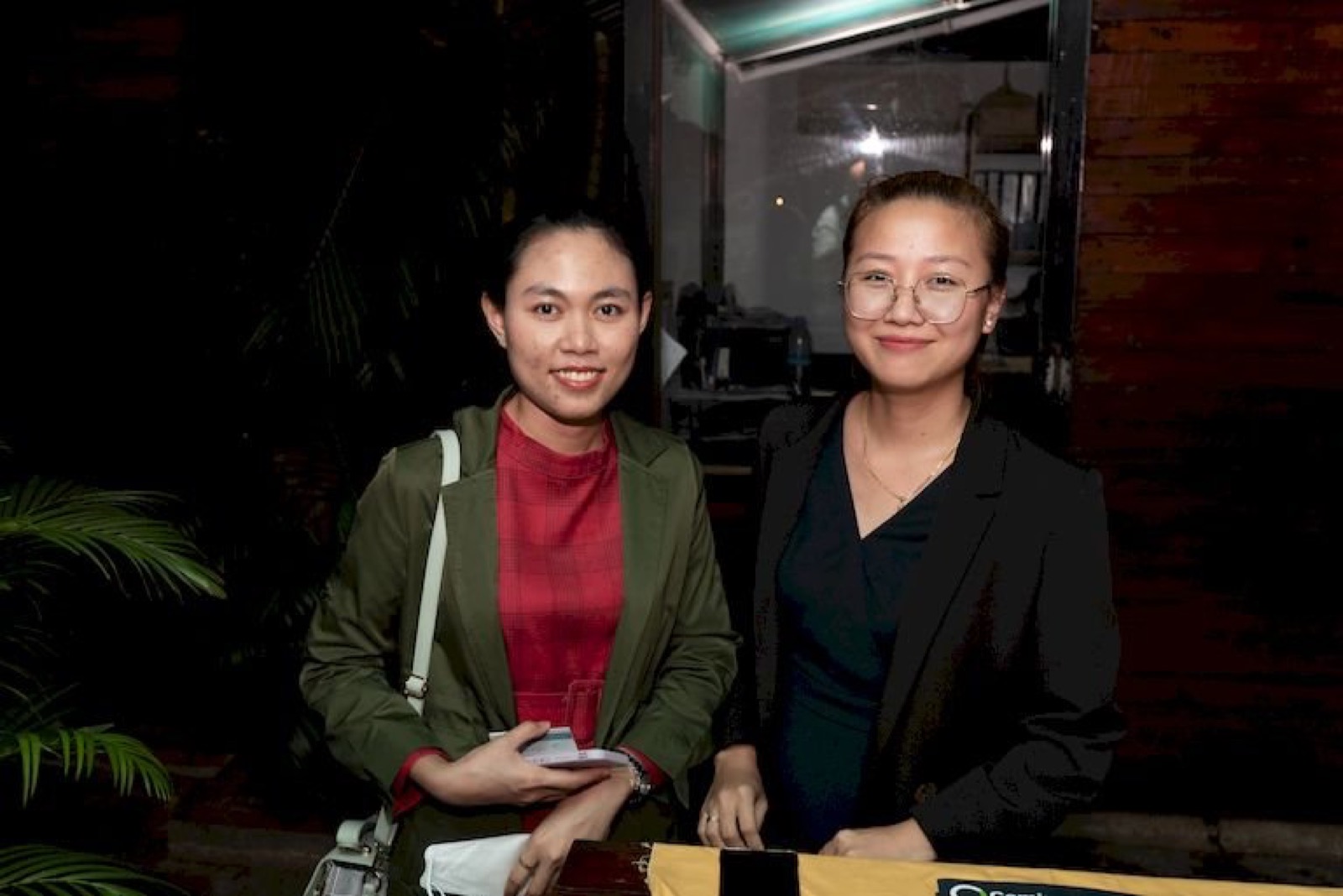 Members at an AmCham Cambodia networking evening